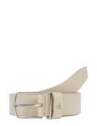Ck Loop Square Buckle 3.0 Belte Beige Calvin Klein