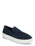 Modern Light Hybrid Suede Loafer Mokasiner Lave Sko Navy Tommy Hilfige...