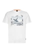 Te_Dunetrace Tops T-shirts Short-sleeved White BOSS