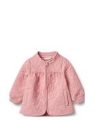 Thermo Jacket Thilde Outerwear Thermo Outerwear Thermo Jackets Pink Wh...