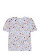 T-Shirt Ss Aop Tops T-shirts Short-sleeved Multi/patterned Minymo