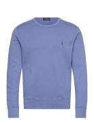 Spa Terry Sweatshirt Tops Sweat-shirts & Hoodies Sweat-shirts Blue Pol...