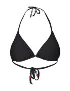 Solid Bel Bikini Top Bikinitopp Black Becksöndergaard