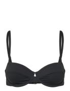 Swim Underwire Bikini Top Bikinitopp Black Organic Basics