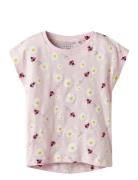 Nmfvigga Capsl Top Tops T-shirts Sleeveless Pink Name It