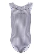 Hmlfrilli Swimsuit Sport Swimsuits Blue Hummel