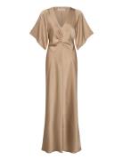 Julietsw Dress Maxikjole Festkjole Beige Sofie Schnoor