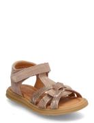 Bisgaard Felicia Shoes Summer Shoes Sandals Pink Bisgaard