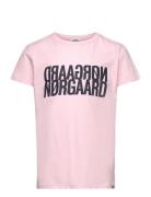 Single Organic Tuvina Tee Tops T-shirts Short-sleeved Pink Mads Nørgaa...