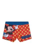 Swimsuit Badeshorts Red Mickey Mouse