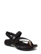 Women's Siena - Black Flate Sandaler Black Merrell