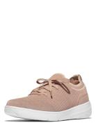 Super-Q Knit Slip-On Laced Sneakers Lave Sneakers Pink FitFlop
