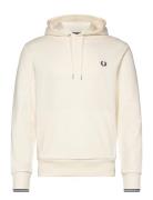 Tipped Hooded Sweatshirt Tops Sweat-shirts & Hoodies Hoodies White Fre...