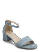 Women Sandals Sandal Med Hæl Blue Tamaris