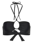 Bandeau Top Swimwear Bikinis Bikini Tops Bandeau Bikinitops Black GANT