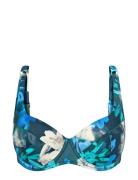 Summer Fleur Wp 01 Swimwear Bikinis Bikini Tops Wired Bikinitops Blue ...