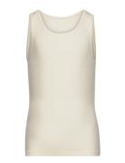 Camisole Merino Schoolkids Tops T-shirts Sleeveless White Lindex