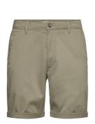 Sdrockcliffe Sho Bottoms Shorts Casual Khaki Green Solid