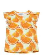 Aurore Tops T-shirts Sleeveless Orange POP & CO