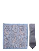 Tie & Pocket Square Slips Navy Amanda Christensen