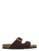 Sl Julien Suede Brown Shoes Summer Shoes Sandals Brown Scholl