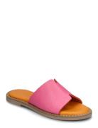 Women Slides Flate Sandaler Pink Tamaris