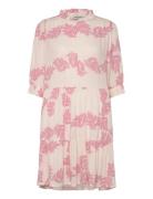 Sabinell Short Dress Kort Kjole Pink Lollys Laundry