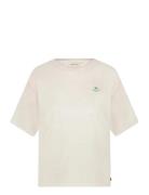 Steve Sketchbook T-Shirt Tops T-shirts & Tops Short-sleeved White Fabi...