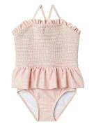 Nmffiona Swimsuit Lil Badedrakt Badetøy Pink Lil'Atelier