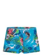 Infant Digital Allover Aquashort Badeshorts Blue Speedo