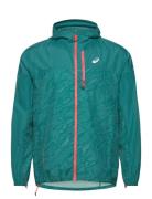 Fujitrail Packable Windbreaker Sport Sport Jackets Green Asics