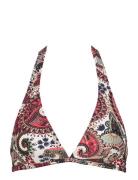 Genova Top Swimwear Bikinis Bikini Tops Triangle Bikinitops Burgundy M...