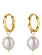 Sienna Minipearl Earring Øredobber Smykker Gold By Jolima