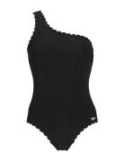 Swimsuit Badedrakt Badetøy Black Damella Of Sweden