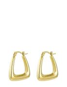 Bowie Earring Gold Accessories Jewellery Earrings Hoops Gold Bud To Ro...