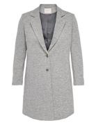 Carcarrie Mel Coat Otw Tynn Kåpe Grey ONLY Carmakoma