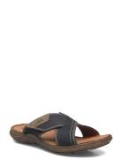 22089-14 Shoes Summer Shoes Sandals Navy Rieker
