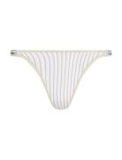 Dipped String Thong Stringtruse Undertøy White Calvin Klein