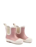 Short Wellies Glitter Gummistøvler Pink Mikk-line