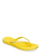 Flip Flop With Glitter Shoes Summer Shoes Sandals Flip Flops Yellow Il...