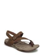 Women's Siena - Light Brown Flate Sandaler Beige Merrell