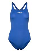 Women's Team Swimsuit Swim Pro Solid Sport Swimsuits Blue Arena