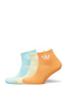 1/4 Socks 3P Sport Socks Footies-ankle Socks Multi/patterned Adidas Or...