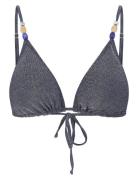 Beam Bella Bikini Top Bikinitopp Blue Becksöndergaard