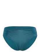 Brief Bikini Bella Rouched Shi Bikinitruse Blue Lindex