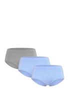 Brief Sally Regular Seamless Truse Brief Truse Blue Lindex