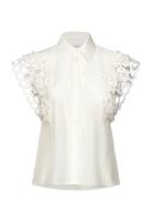 Cmmolly-Shirt Tops Shirts Short-sleeved White Copenhagen Muse