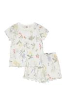 Pyjama Tee Shorts Strawberry Pyjamas Sett White Lindex