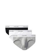 Hip Brief 3Pk Underbukser Y-frontunderbukser Multi/patterned Calvin Kl...