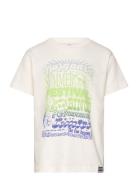 Printed Tee Thorlino Tee Tops T-shirts Short-sleeved White Mads Nørgaa...